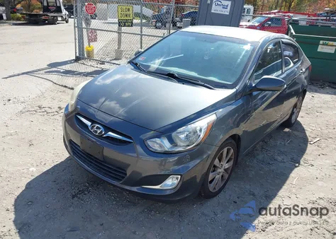 2012 Hyundai Accent Gls z USA, uszkodzony, nr VIN KMHCU4AE7CU068663